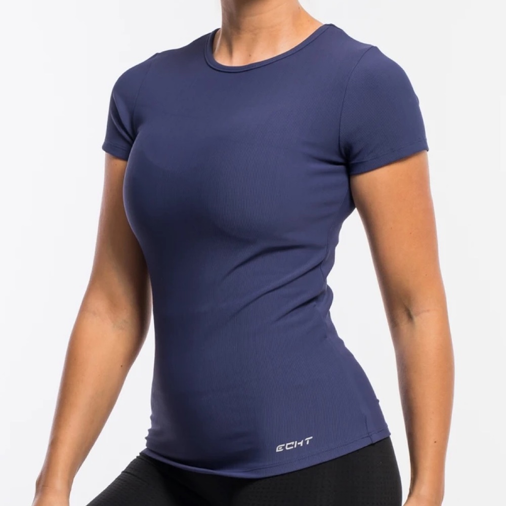 *NWT* ECHT stretch short sleeve tank